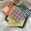 Compartment 36 Grids Nail Art Storage Box Transparent Jewelry Storage Box  for Nail Accessories