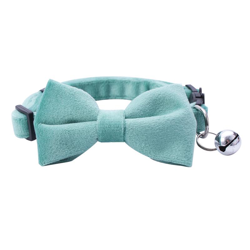 Pet Safety Bowknot Collar with Bell and Anti-Choke Buckle for Cats and Puppies