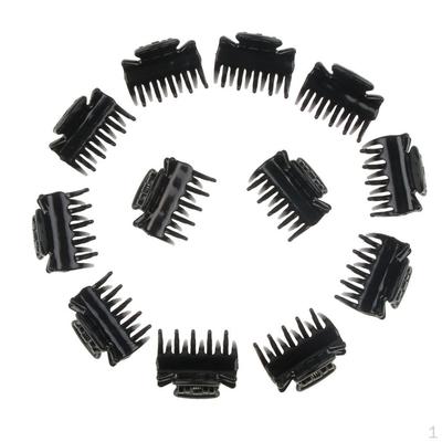 Pin Hair Barrette Clip Set of 12 Claw Clips Accessories for Women Girls