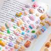 3D Mini Animals Sticker Kawaii Cartoon Planner Decorative Waterproof Sticker Diy Scrapbook Gucka Decor Patch