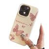 INS Niche Pink Butterfly Suitable for iPhone 15 Phone Case 14, iPhone 13/12 Pro Max Female 11, Beautiful 17