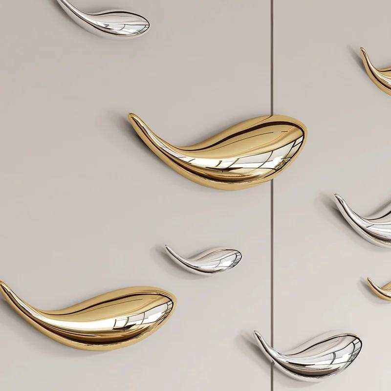 Creative 3D Wall Decorations Fish Living Room TV Background Wall Sofa Pendant Senior Wall Decoration Fish Home Decorations