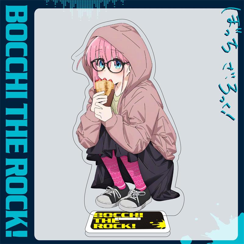 Anime Bocchi The Rock! 15cm Acrylic Stands Figures Kita Ikuyo Gotou Hitoriijichi Nijika Character Model Fans Collection Gift