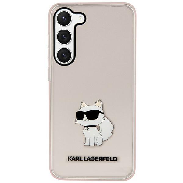 Karl Lagerfeld KLHCS23MHNCHTCP S23+ S916pink/pink hardcase Ikonik Choupette