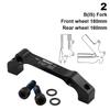 Aluminum Alloy Disc Brake Converter Adaptor a/B Pillar Adaptor Bracket  140mm 160mm 180mm 203mm