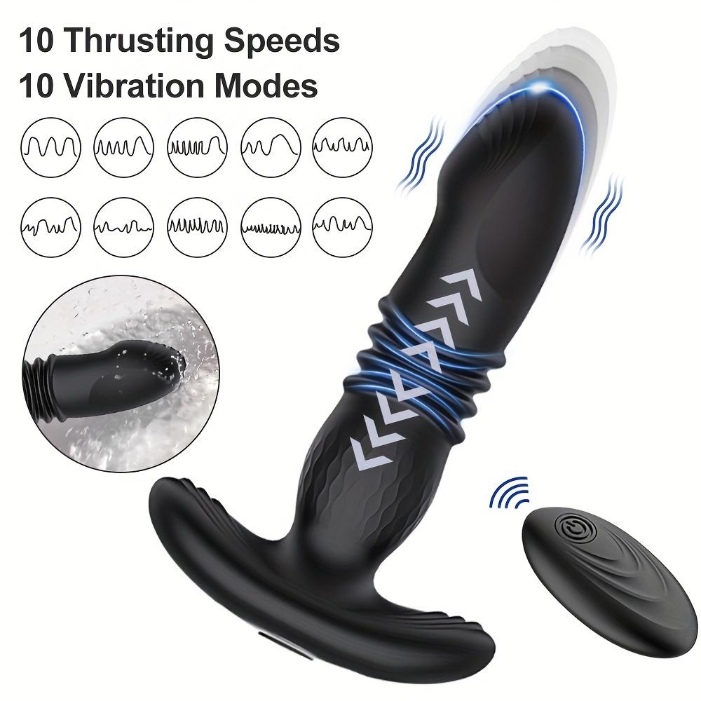Telescopic Vibrating Butt Plug Anal APP Vibrator Wireless Remote Sex Toys for Women Ass Anal Dildo Prostate Massager Buttplug