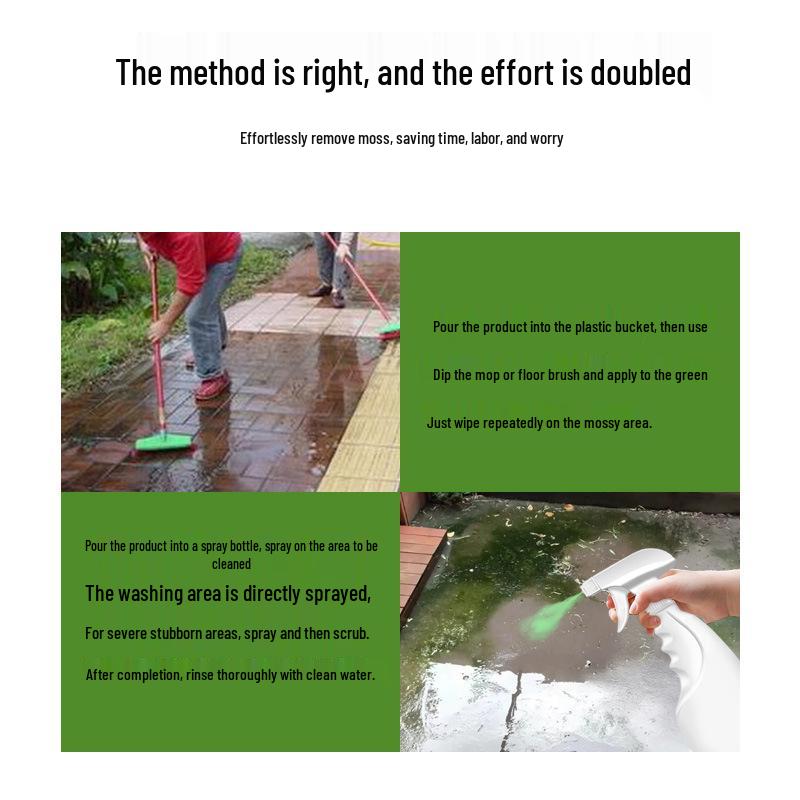 Eco-Pro Algae & Moss Remover for Cement Floors and Walls