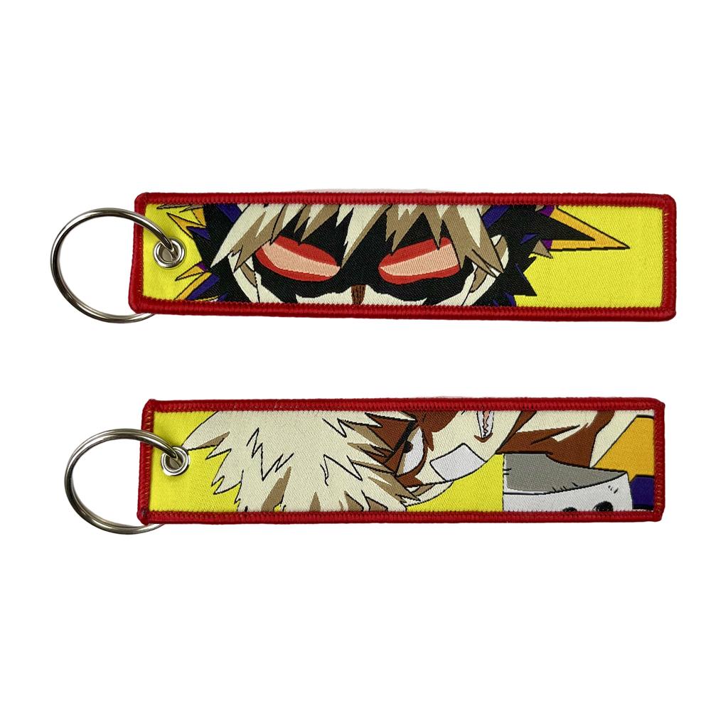 Anime Schloss Schlüsselanhänger Fan Geschenke Jet Tags Stickerei Schlüsselanhänger Niedlicher Auto Anhänger Schlüsselanhänger Schmuckstück Tasche Geldbörse Anhänger Zubehör Geschenke