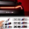 For BMW M2 M X3 M4 X5M M6 M7 F48 G01 E84 E83 F39 F10 F30 G11ABS M Car Fender Badge Trunk Sticker Accessories