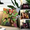 S-SKINS TV  Square Double-Sided printed Pillow Case Bedroom Bedside Pillow Sofa Cushion Cover