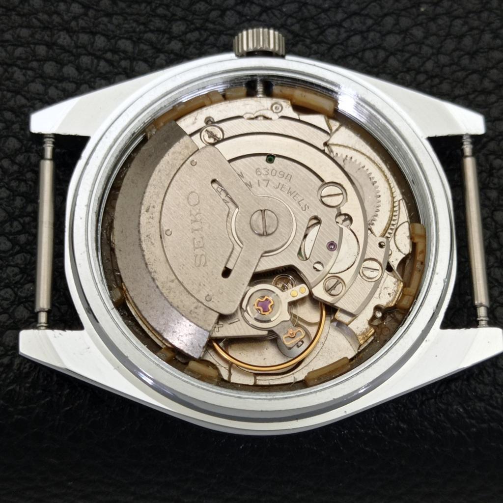 REFURBISHED SEIKO 5 AUTOMATIC 6309A VINTAGE JAPAN MENS WHITE WATCH A441227-4 Sk-a441227