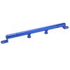 Motorcycle Multifunctional Extension Rack Aluminum Alloy Universal for Speaker Stopwatch MountingBlue