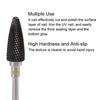 5 Types Ceramic Cylinder Shape Grinding Head Nail Drill Bit for Nail  Polishing Manicure Tools
