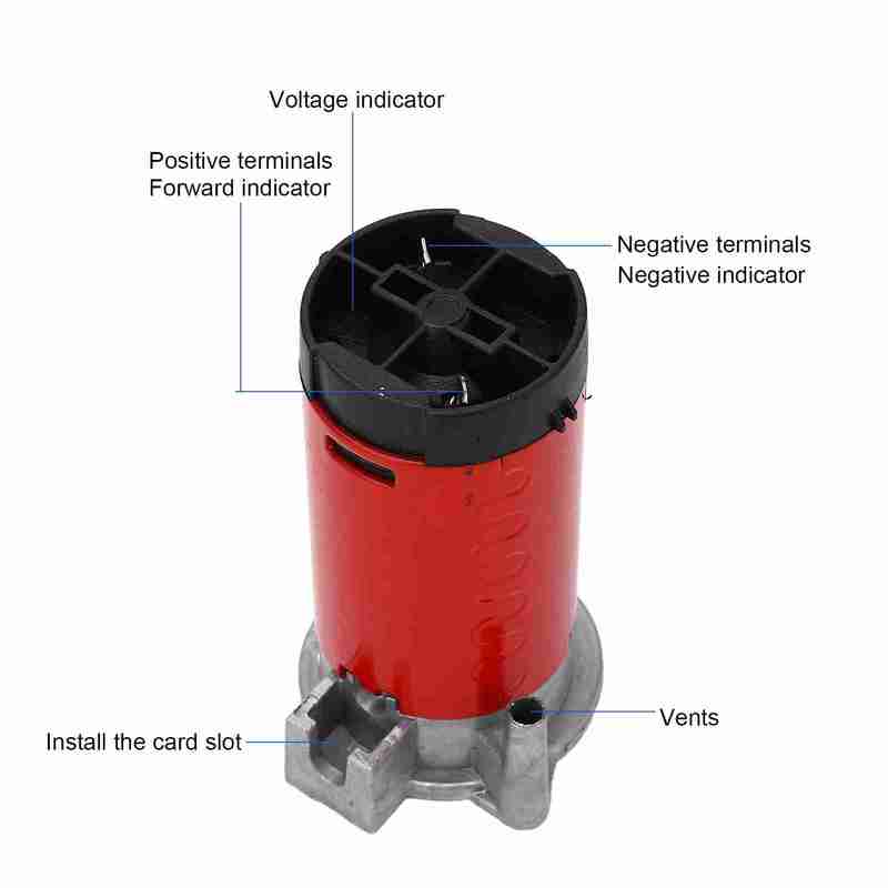 12V Air Horn Compressor 105‑115db Auto Horn Air Pump Compressor Motor for Cars Trucks Boats Motorcycle Auto Horn Compressor