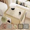 Retro Washing Machine Covers Kitchen Absorbent Coffee Machine Refrigerator Cover Pad Drain Pad Microwave Oven Insulation Pad