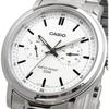 Casio Standard Quartz Men's Watch MTP-E335D-7EV Multi-Calendar Silver White Overseas Model