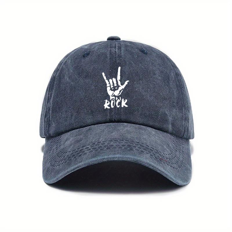 Washed Denim Baseball Cap for Women Showing Face Small Retro Old Gray Trendy Brand Duck Cap for Men with Large Head Circumference