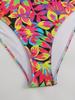 Cross-Border Split Bikini: Sexy Bandeau Print Triangle Swimwear for Women