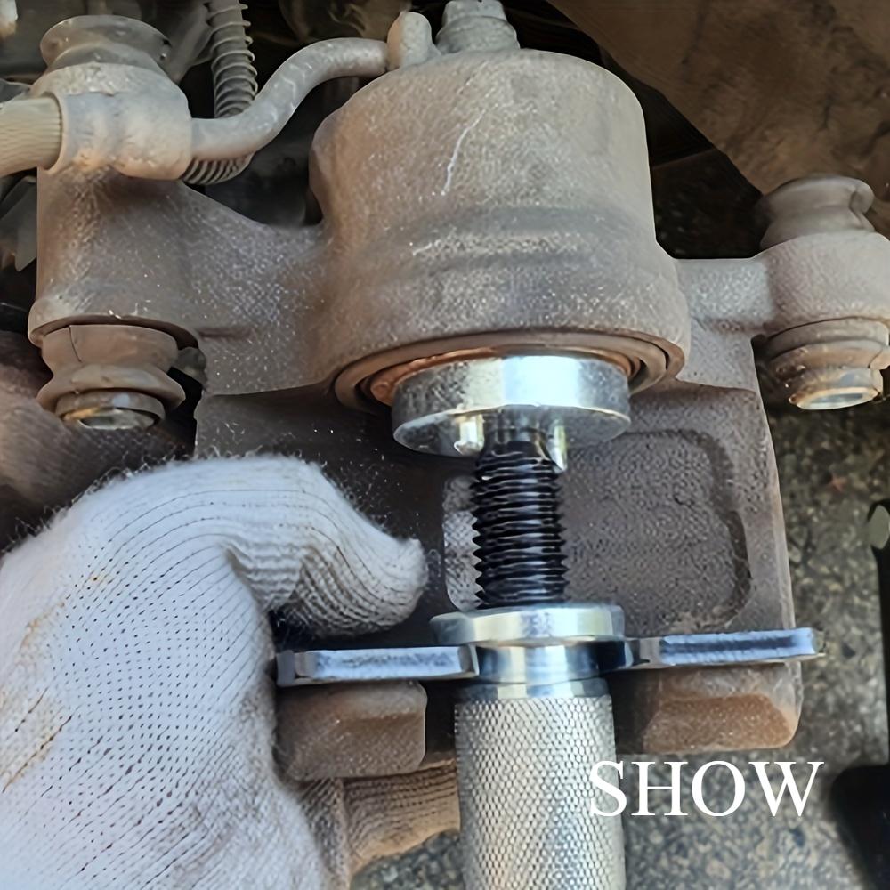 Automotive Remklauw Zuiger Terugdraai Gereedschapsset - Handmatig, Zonder Batterij, Industriële Kwaliteit, Gemakkelijk te Verwisselen Onderdelen en Gescheiden Wielen en Cilinders