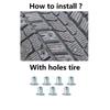 Winter Tire Spike Studs Screw Snow Spikes Wheel Tyre Chains For Car Motor 100 X