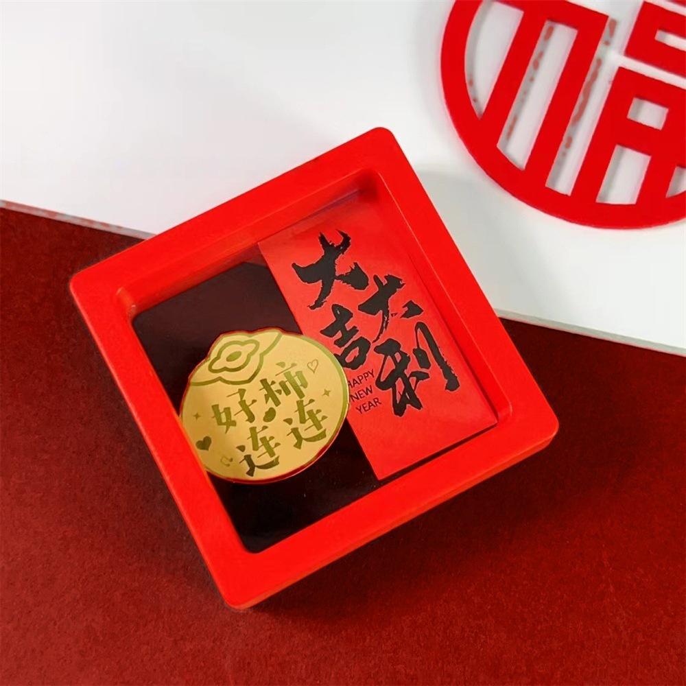 Golden Year of the Horse Princess Sticker - Pure Gold Foil Custom Design