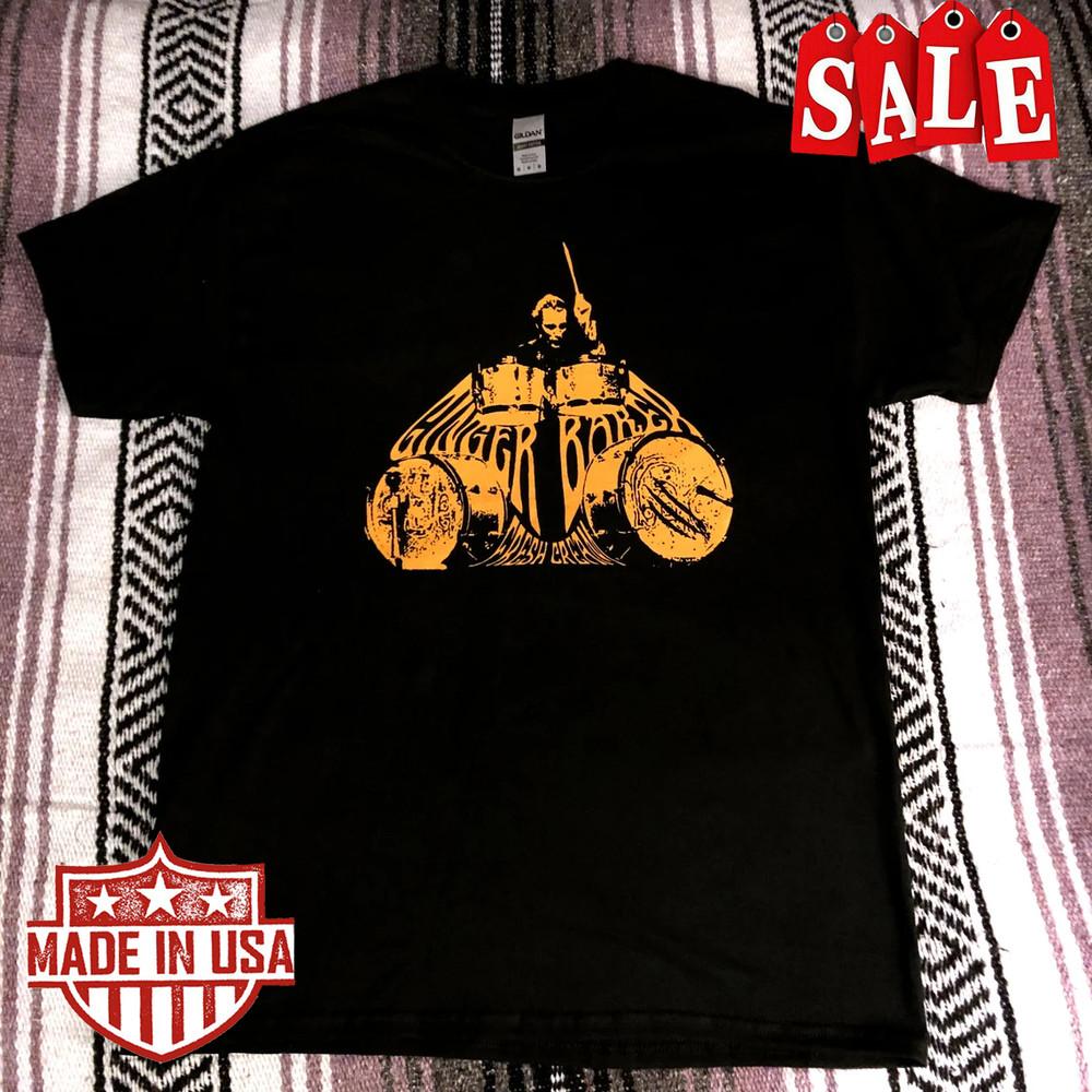 GINGER BAKER T Shirt All Size S-4XL Short Sleeve Cotton AA4492 Unisex T-Shirt XL