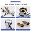 Double Handle Kitchen/Balcony Sink Mixer Tap with Hot & Cold Water Faucet