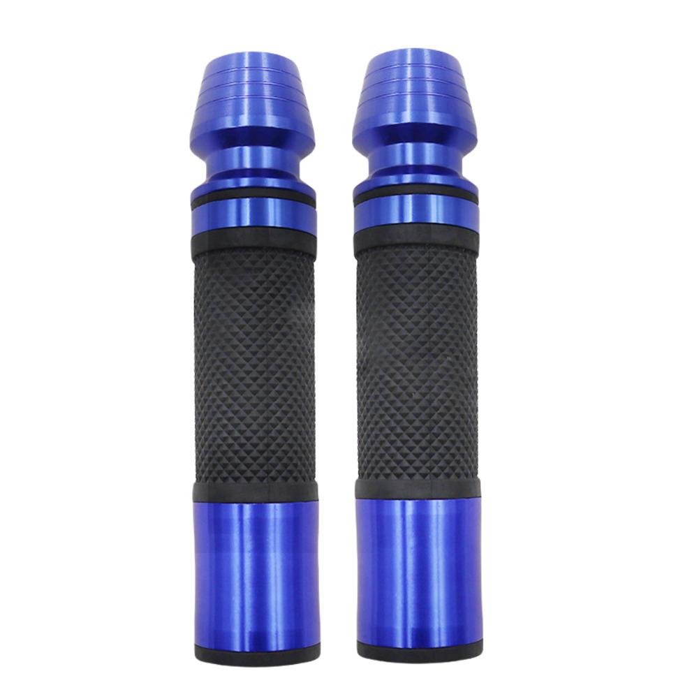 1 Pair Anti-Slip Motorcycle Grips Hand Handlebar Bar Grips Motorcycle Rubber Throttle Handle Cover Motorcycle Accessories