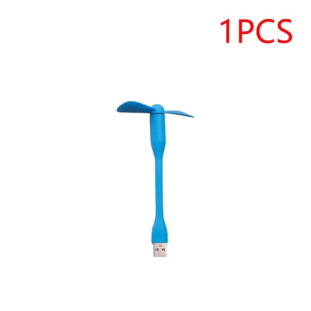 1-50pcs Flexible Portable Mini Fan for Power Bank Notebook Computer Summer Travel Cooling Cooler Mobile Phone USB Gadgets Fans