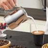 304 Stainless Steel Teflon Latte Art Cup - Italian Style Big Belly Milk Frother