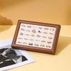 Elegant Jewelry Display Tray Convenient Accessories Holder Plate Dustproof Earrings Necklaces Bracelets Organizer