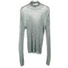 Missoni Made In Italy Border Pattern Long Sleeve High Neck See-Through Cut Women Used
