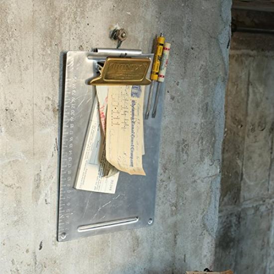 Dulton Schreibwaren Metall Klemmbrett Messingfarbe B5 Größe METALLKLEMMBRETT MESSING 117-330B5-BS