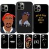 Rap Rapper 2pac Tupac Shakur Phone Case For iPhone 17 Air 13 12 14 15 16  Cover For Apple Pro Max Plus Coque