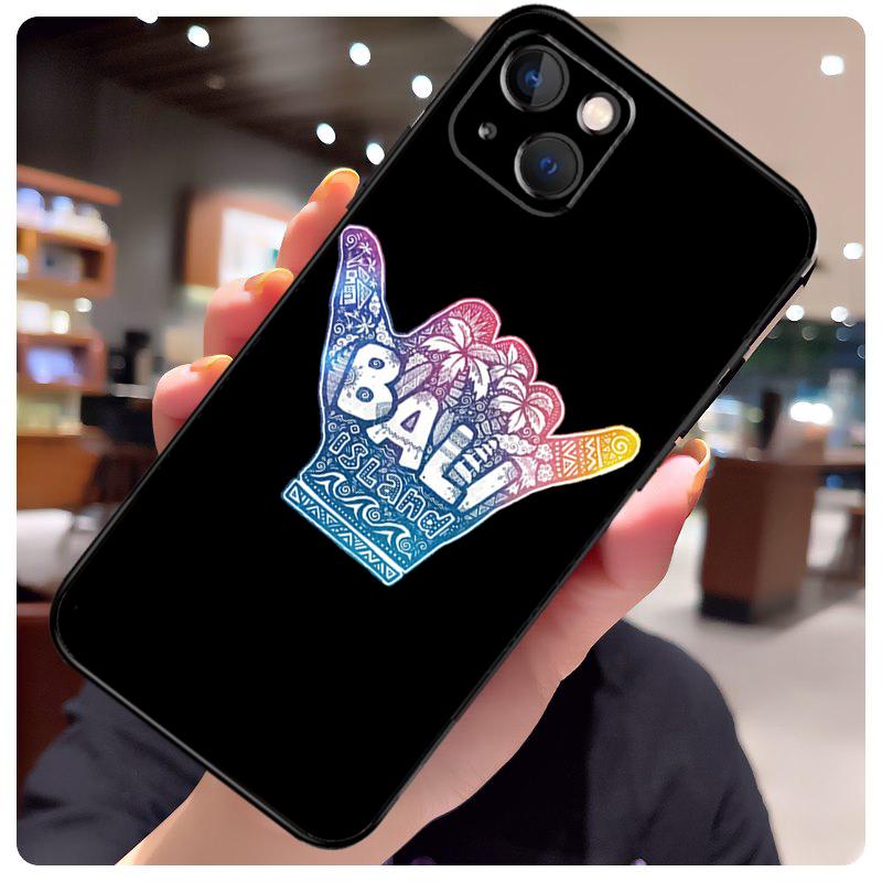 Surfer Surf Hang Loose Shaka Case For iPhone 13 Pro Max 16 15 11 12 14 17 Pro Max mini 15 16 Plus 16e 17 Air Phone Cover