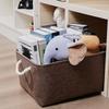 2025 New 8/15/27L Large Capacity Folding Storage Basket Fabric Clothes Storage Box Toy Storage Box Saves Space