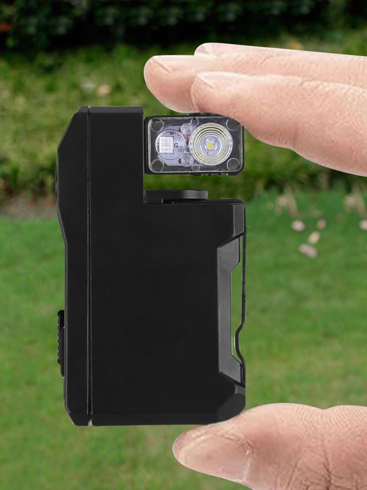 Rechargeable EDC Flashlight 400 Lumens Mini Flashlight Small Flashlight for Outdoor Camping Hiking