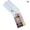 Nail Art Stamping Palette Gel 1Pcs Non-Sticky  for Color Mixing Smooth Gradient Ombre Effects Salon Use