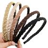 Winding Cross Braided Headband Non-slip Weaving Hair Hoop Elegant   Wash Face