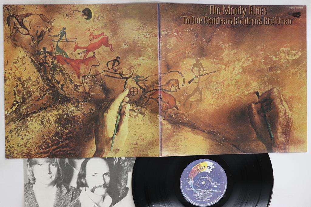 LP Record MOODY BLUES - To Our Children's Children's Childr L20P1033 LONDON 1982 Japan Rock Used