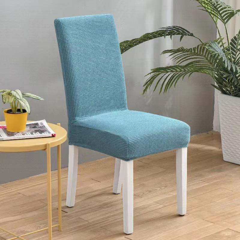 Corn Grid Thickened And Enlarged Fleece Grid Fleece Chair Cover Table And Chair Elastic Restaurant Chair Universal In All Seasons