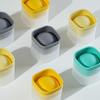 Grande Stampo per Cubetti di Ghiaccio Sferici in Silicone con Coperchio Sigillato Grande Stampo Sferico Rotondo per Whiskey Cocktail Maker di Palline di Ghiaccio a Rilascio One-Click