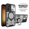 Magsafe Magnetic Camera protection case for Redmi Note 12 Pro Plus 11Pro 10Pro 12s 11s Armor Hybrid Metal Ring Back Cover