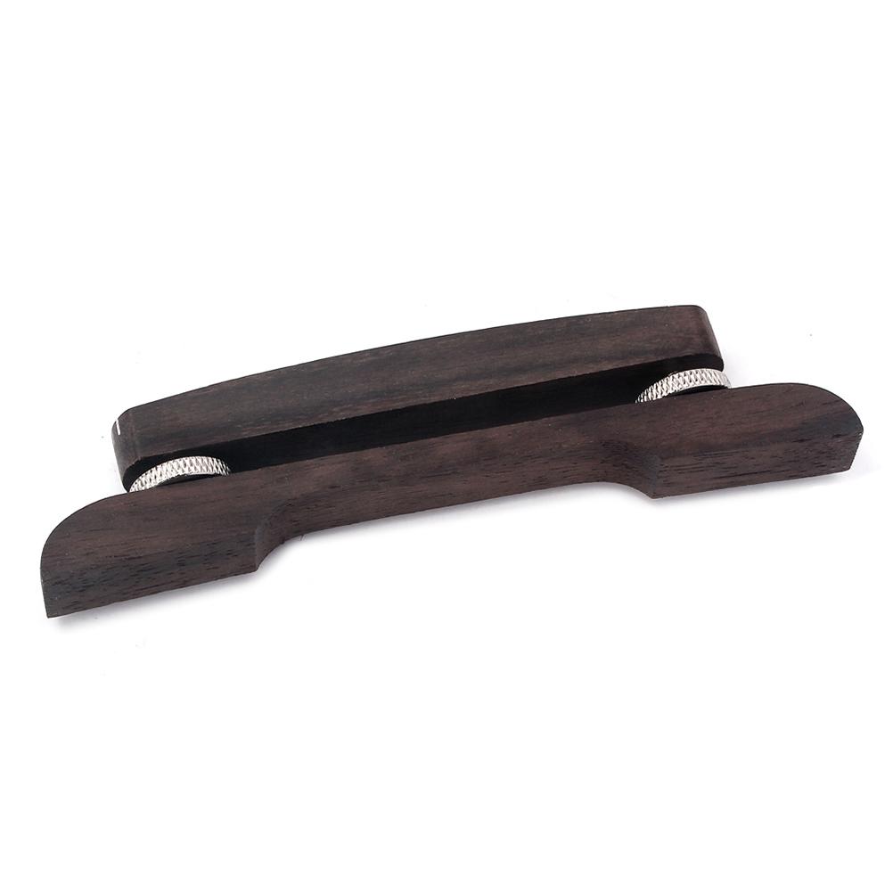 1 Rosewood Jazz Guitar Bridge, 6 String Floating Professional Guitar Parts for Musical Instrument Jazz Guitar