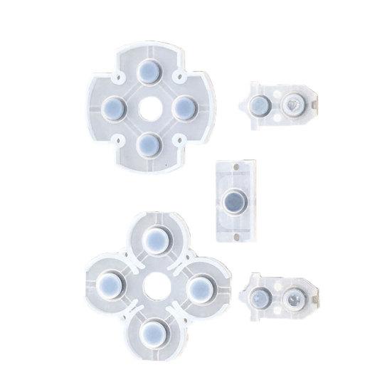 Game Replacement Parts Controller Conductive Pads Gamepad Button for SONY PS4