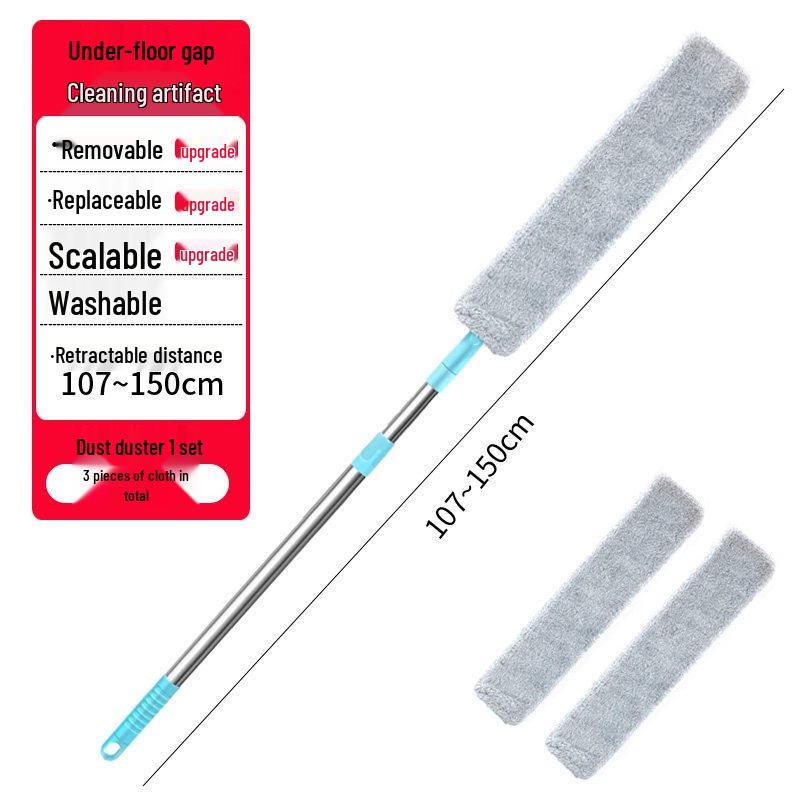 Retractable Bed Gap Cleaning Duster - Extendable Household Dust Removal Tool