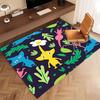 1pc Pikmin Print Area Rug - Soft, Washable Non-Slip Indoor Mat, Living Room, Home Office Decorative Rug,Office Decorative