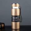 Large Capacity Insulated Stainless Steel Water Bottle with Portable Lanyard
