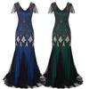 Sequined Dress Retro Dress Plus Size Banquet Party Dress Skirt Female