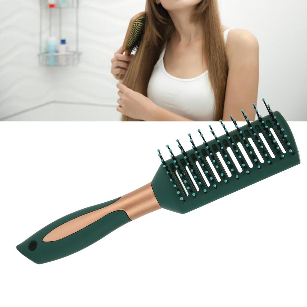 Nine Row Comb Multifunction Massage Heat Resistant Oil Head Ribs Comb for Styling Ribs Comb